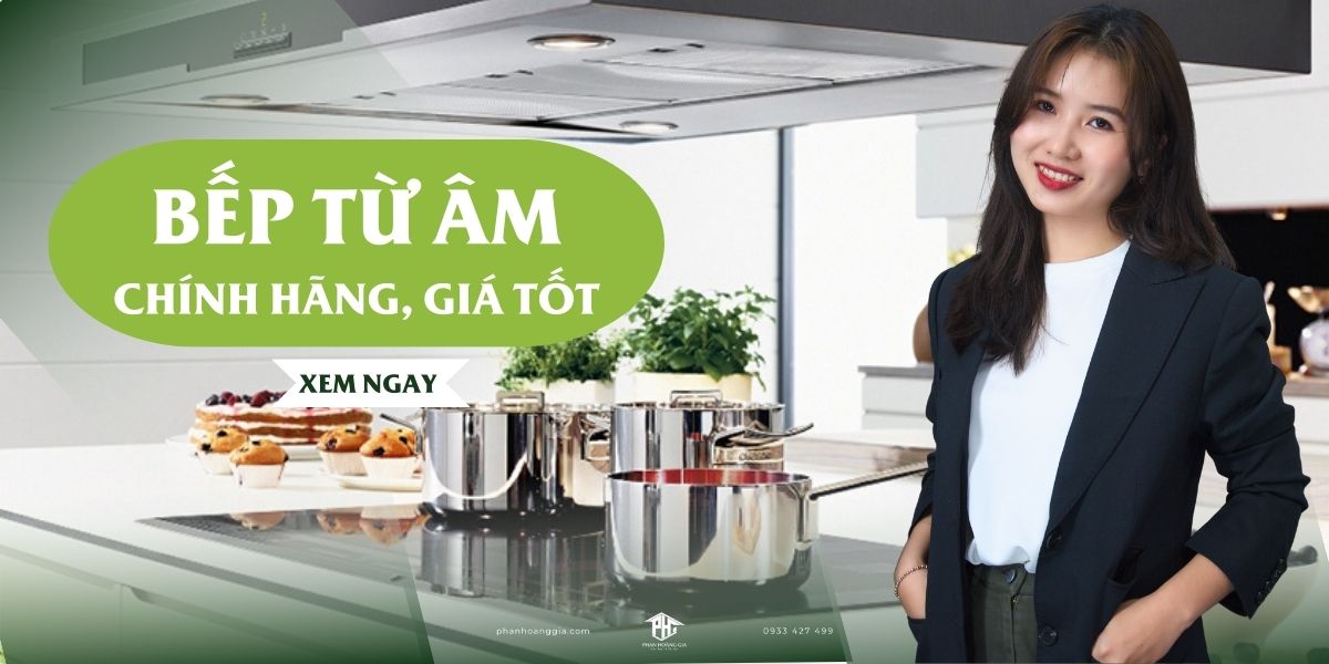 Bếp từ âm chính hãng giá tốt