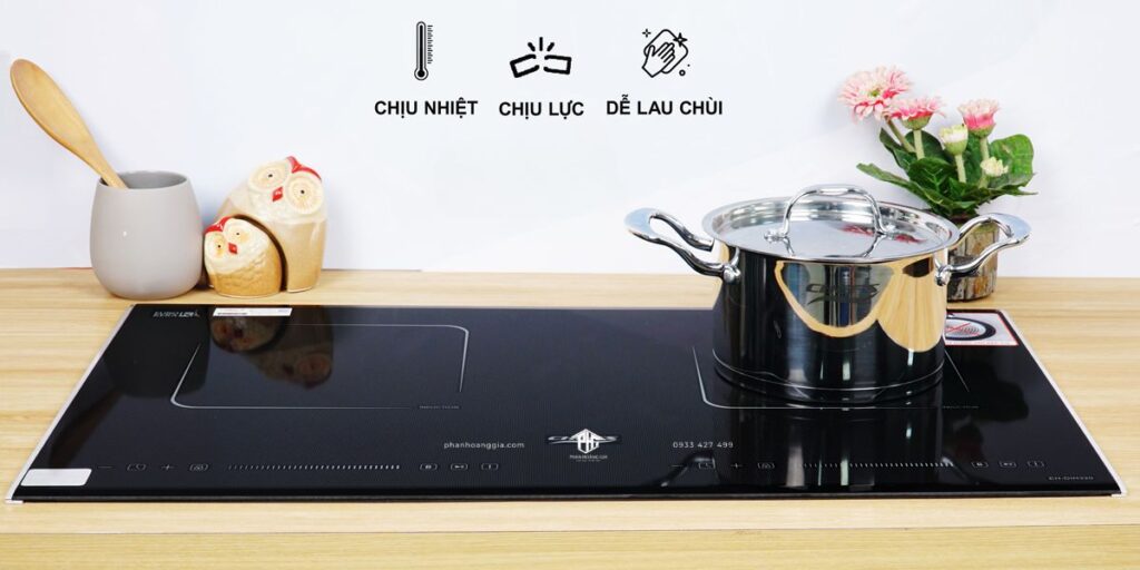 Bếp từ Chef's  sử dụng các linh kiện hiện đại