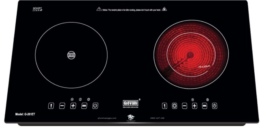 Bếp điện từ đôi 