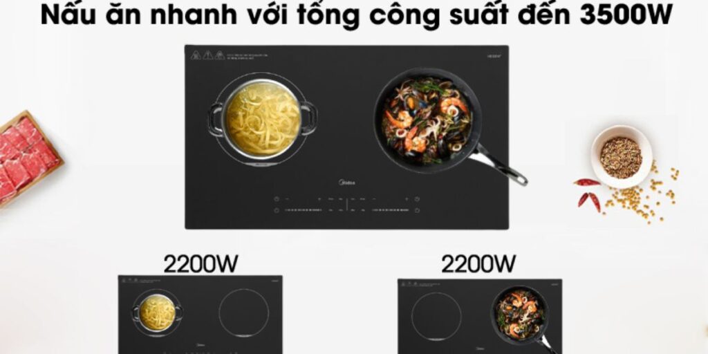 Bếp từ Midea