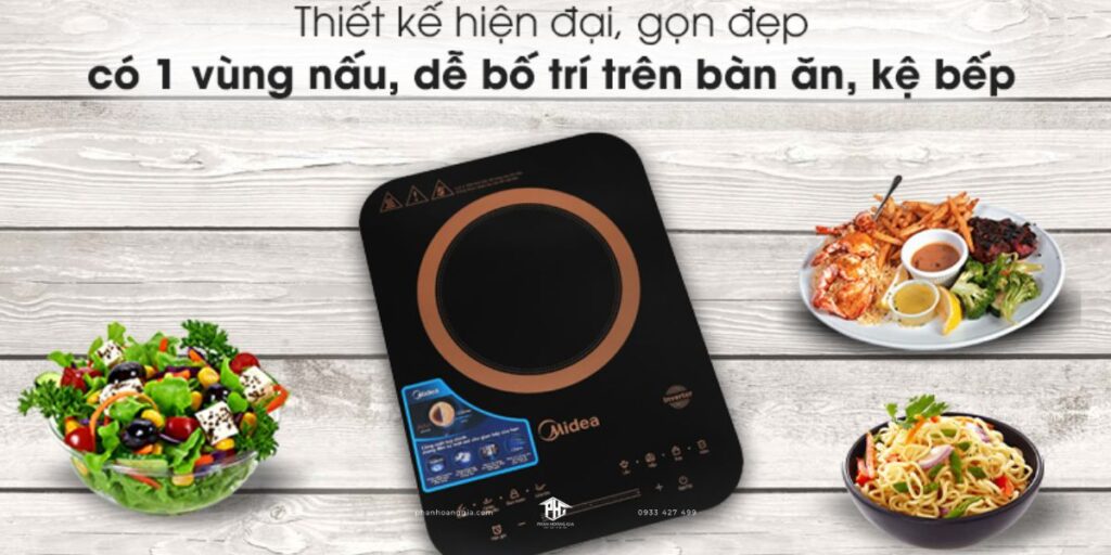 Bếp từ Midea