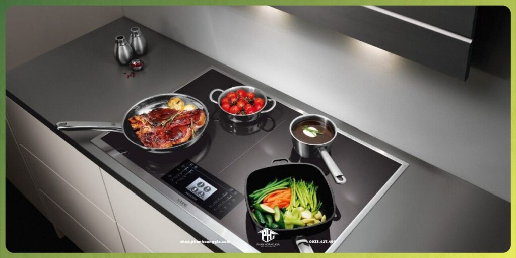 Bếp từ Electrolux gia tăng công suất nấu
