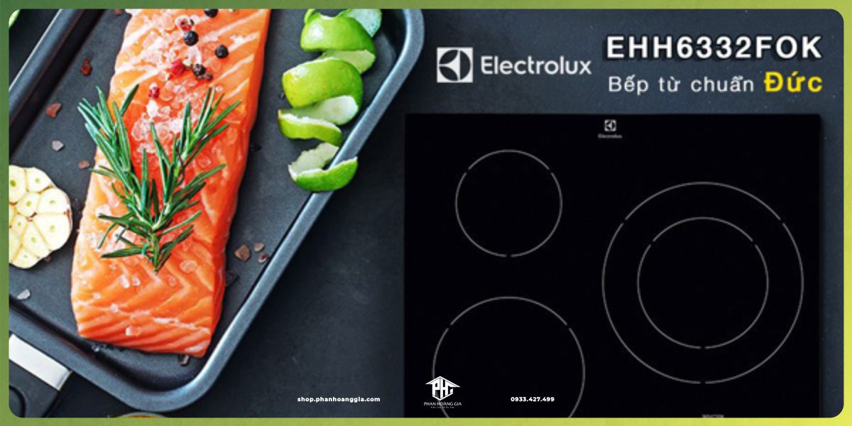 Bếp từ Electrolux thiết kế sang trọng hiện đại