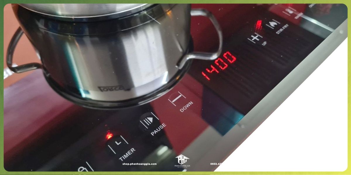 bếp từ nhập khẩu Đức thường có công suất nấu lớn