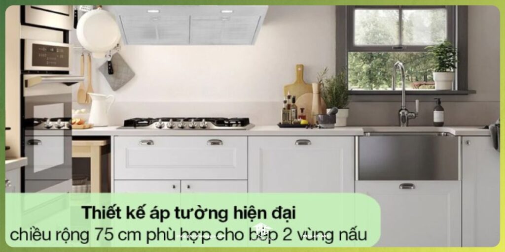Một số máy hút mùi kích thước ít phổ biến