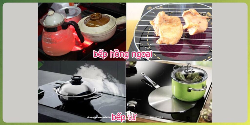 Hạn chế của bếp từ và bếp hồng ngoại