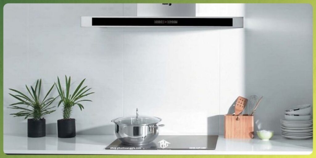 Chất liệu cao cấp, bền bỉ là lợi thế của máy hút mùi Fagor