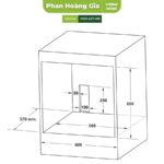 Lò nướng Hafele HO-4KT70A